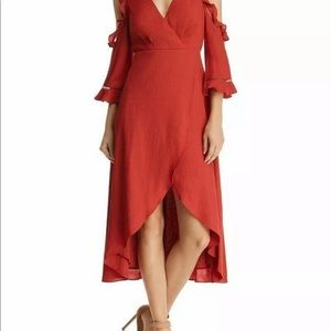 Summer/Fall off the shoulders long sleeves dress